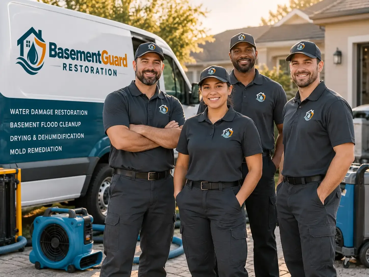 Basement Water Damage Restoration company in Tebbetts, MO